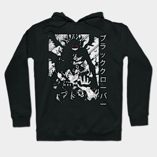 Demon clover black Hoodie